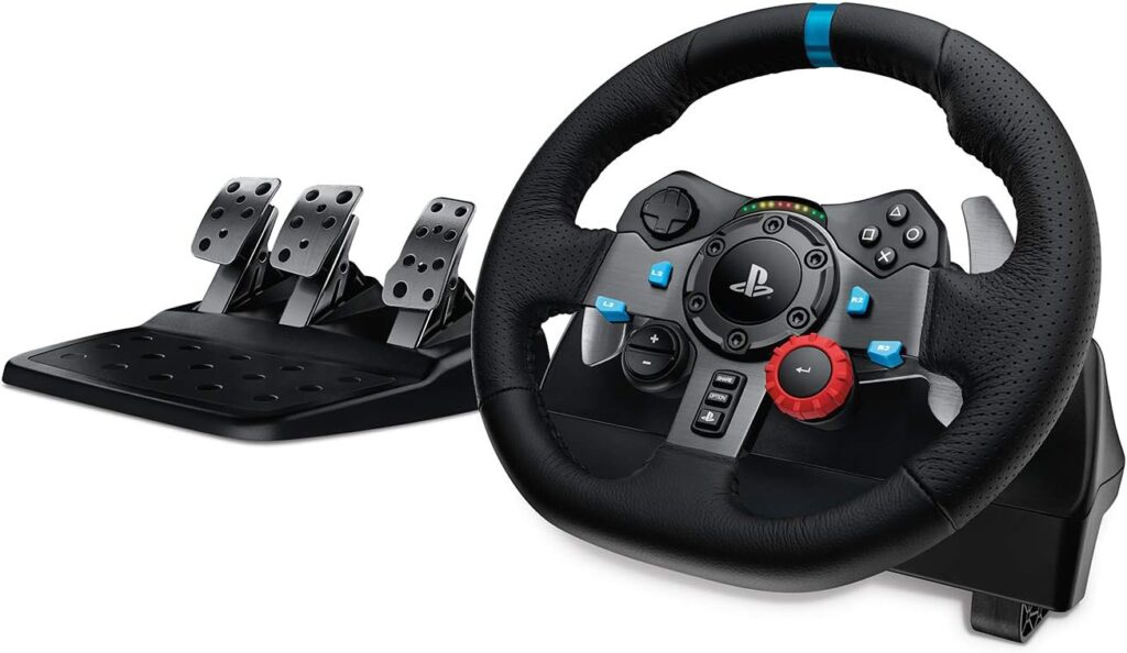 Logitech G29 Driving Force Volante de Carreras y Pedales, Force Feedback